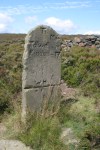 Old mileage stone