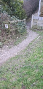 Not a public right of way