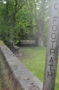 In front of the Red Lion, Stone Edge