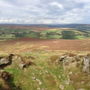 Eyam Moor looking towards Stoke Ford