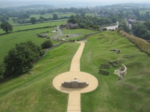 A view from Crich Stand on a September day