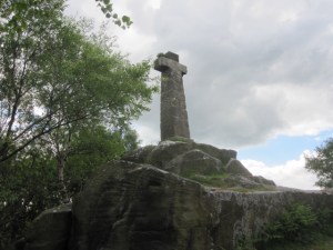 Wellington is left in the shade on Baslow Edge