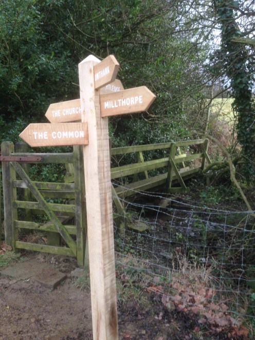 If signposts had a quality classification, this one would do quite well