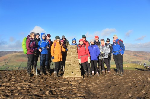 At the Mam Tor Summit